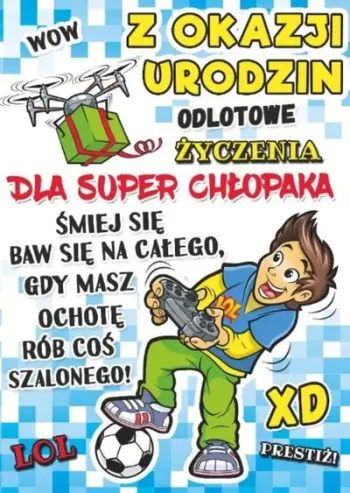 Kartolinë urimi Young B6 Pattern 029, me zarf, ditëlindje