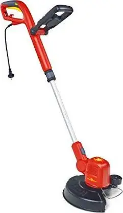 Trimmer elektrik Wolf Garten Lycos E 500T, 27cm, 500W, i kuq