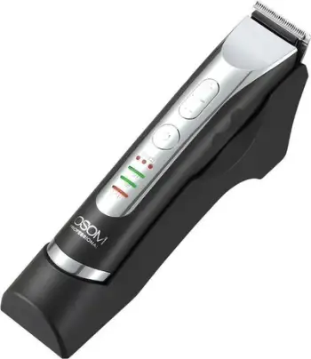 Trimmer flokësh OSOM Professional Hair Trimmer OSOMHTCHC338, bateri LiFePo4, gri