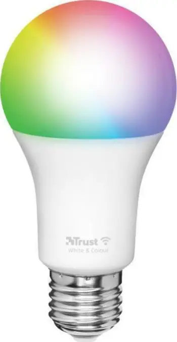 Poç i mençur Trust 71281, E27, 9W, Wi-Fi, i bardhë