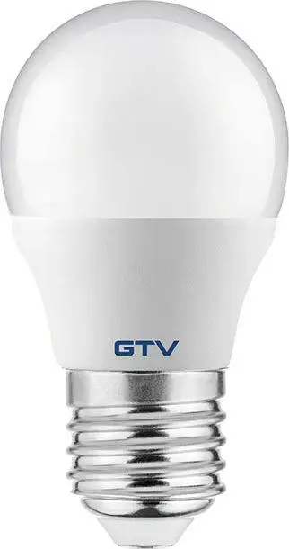 Poç LED GTV, 8 W, E27, 4000 K, 700 lm, e bardhë