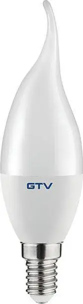 Poç LED GTV,E14, 8 W, C37L, e bardhë