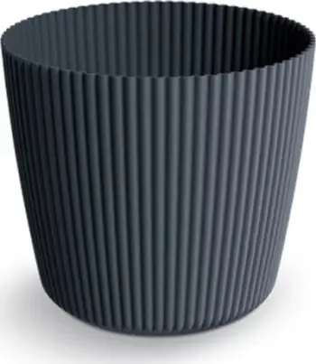 Vazo lulesh Prosperplast MILLY ROUND, 12.9cm, antracit