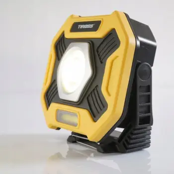Llambë pune LED TS1940, 2000 lumens, bateri rikarikueshme, me magnet, e zezë