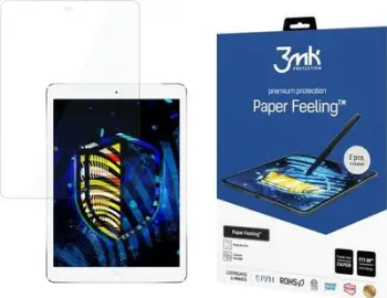 Fletë mbrojtëse 3MK PaperFeeling për iPad Air 1st gen 9.7", 2 copa, transparente