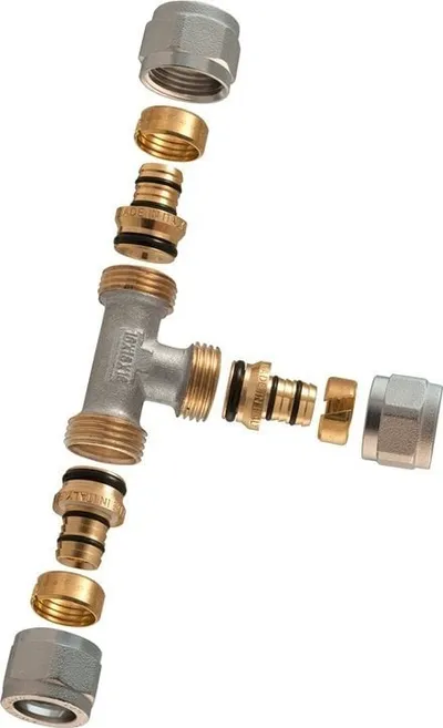 Trinodë bronzi TDM 1445E, filetë 20x16x20 mm, demontuese - 1