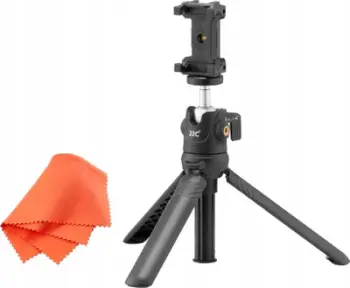 Tripod dhe selfie stick JJC TP ET1, i zgjatueshëm, portativ, i zi