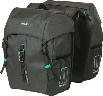 Çantë e dyfisht Basil, 18 L, e hirtë