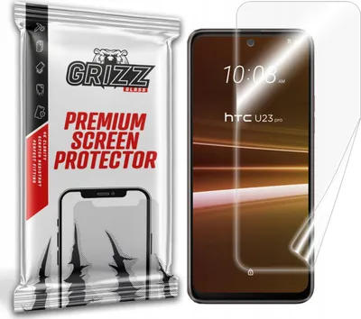 Fletë mbrojtëse ceramike Grizz për HTC U23 Pro, transparente - 1