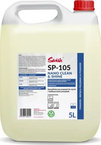 Solucion pastrimi dyshemeje Swish SP-105 Nano & Shine, koncentrat, 5L