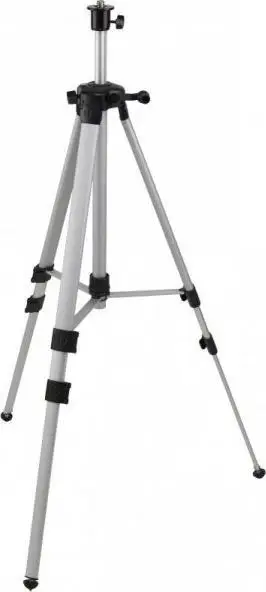 Tripod për instrumente nivelimi Limit 181120106, filetë 5/8", kolonë me raft, i zi