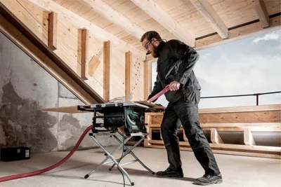Sharrë tavoline Metabo TS 254 M, 1500W, 254mm, jeshile - 4