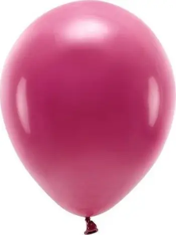 Balona Eco Balloons, 30 cm, 10 copë, burgundy