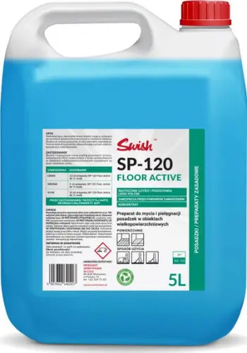 Solucion pastrimi Swish SP-120, alkalin, 5L, me aromë freskie