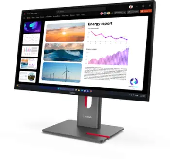 Monitor Lenovo ThinkVision P24Q 40, 23.8", QHD, 120Hz, i zi