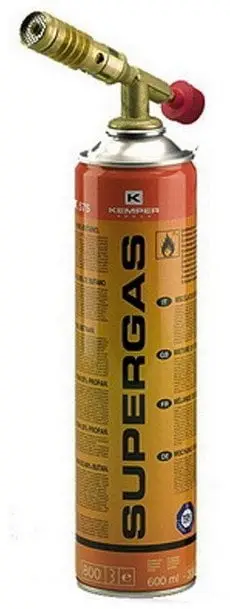 Llambë saldimi Kemper 05730, ndezje manuale, fishek gaz 600ml