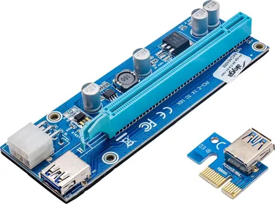 Riser PCI Express Akyga AK-CA-6, USB 3.0, 6-pin SATA, i zi - 2