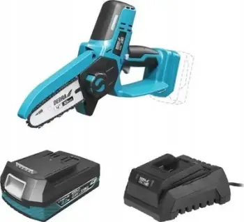 Sharrë zinxhir mini Dedra SAS+ALL, 18V, bateri 2Ah, e zezë