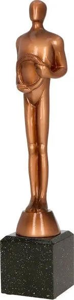 Trofe dekorativ Tryumf Wiktor, 30 cm, ngjyrë ari - 1