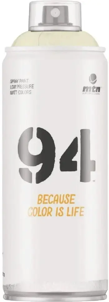 Bojë sprej MTN 94 Matte, 11oz, paketim 6 copë, e bardhë Bone White mat