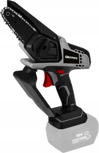 Sharrë zinxhiri me bateri Graphite Energy+ 58GE116, 18V, 6Ah, portokalli
