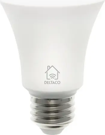 Llambë smart LED Deltaco SMART HOME SH-LE27CCTC, dritë e rregullueshme, e bardhë
