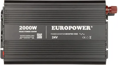 Invertor tensioni Europower INV 24 2000 MS S, 2000W, 24V, i zi - 1