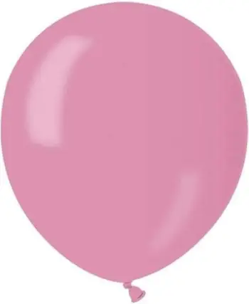 Balona Godan Balloon Metalc GM90, set 100 copë, rozë metalike