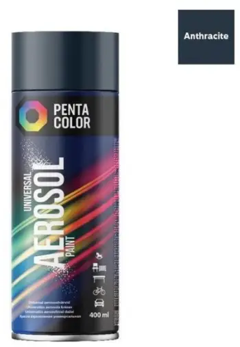 Bojë sprej Pentacolor Penta Anthracite, matte, 400ml, antracit