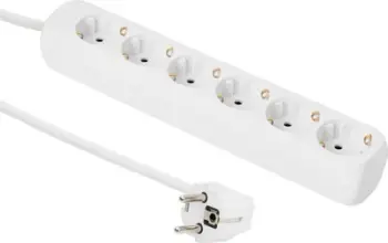 Zgjatues energjie Microconnect GRU0065WA, 6 dalje Schuko, 5 m, i bardhë