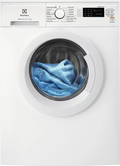 Lavatrice Electrolux TimeCare 500, 7kg, ngarkim frontal, e bardhë - 1
