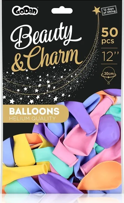 Balona GoDan Beauty & Charm, 30 cm, 50 copë, shumëngjyrësh - 2