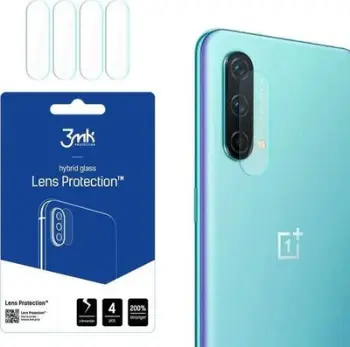 Mbrojtës xhami për kamerë 3MK Hybrid Glass OnePlus Nord CE 5G, 0.2mm, set 4 copë, transparent