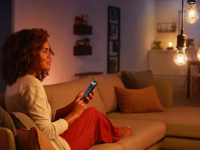 Llambë inteligjente Philips Hue E27, 7.2W, filament LED, e bardhë e rregullueshme - 4