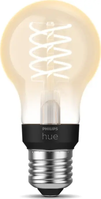 Llambë inteligjente Philips Hue E27, 7.2W, filament LED, e bardhë e rregullueshme