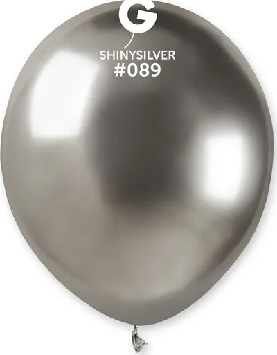 Balona Godan Chrome Silver, 13 cm, set 100 copë, argjendi - 1