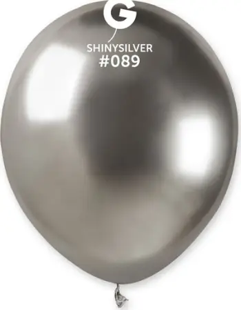 Balona Godan Chrome Silver, 13 cm, set 100 copë, argjendi