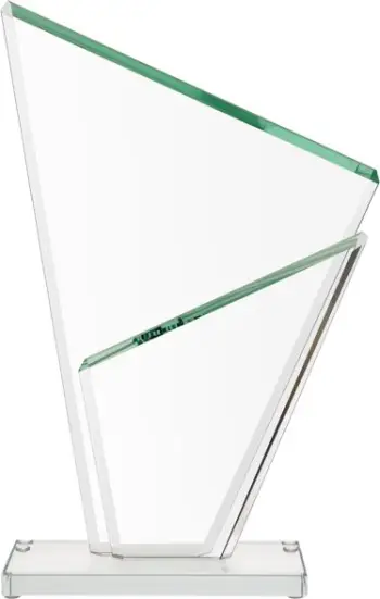 Trofe qelqi me bazë mate, 28cm, transparente