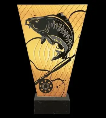 Trofe qelqi për peshkim VL1 B FIS2 BK, 20.5cm, transparent