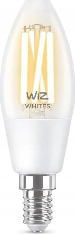 Llambë LED Philips WiZ Filament 8718699787196, E14, 4.9W, e bardhë e rregullueshme