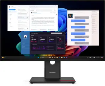Monitor Lenovo ThinkVision T27UD-40, 27", 4K IPS, USB-C 100W, i zi