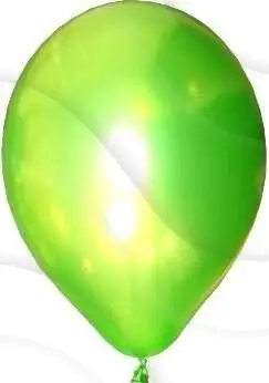 Balona Godan Metallic, 25 cm, 100 copë, jeshile turkeze