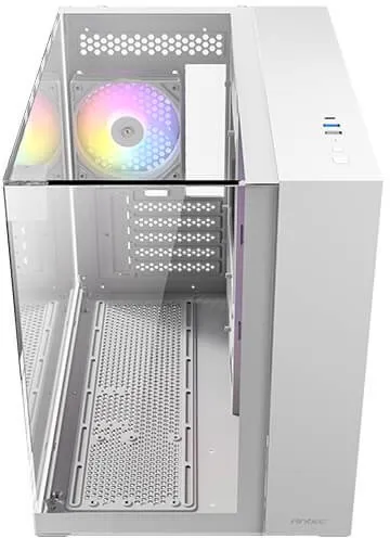 Kasa gaming Antec CX600M Trio, mini tower, ARGB, e bardhë - 3