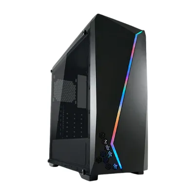 Kasa Gaming LC-Power 700B Hexagon – ATX Midi-Tower (Vetëm Kasa, pa komponentë) - 1