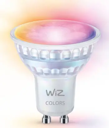 Llambë smart WiZ 8720169076761 LED GU10, 4.7W, RGBW, e bardhë