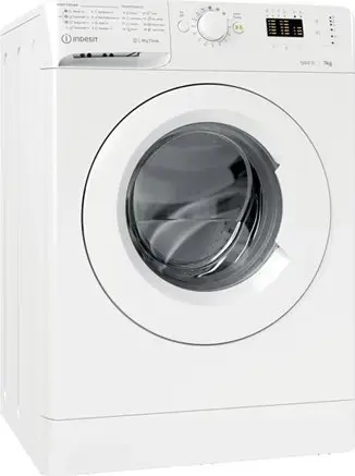 Lavatriçe Indesit MTWA 71252 W EE, 7 kg, 1200 RPM, klasa energjisë E, e bardhë