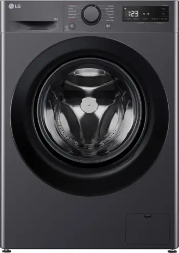 Makine larëse, LG F2WR508SBM, 8 kg, 1200 rpm, AI DD dhe Steam, Slim, e zezë