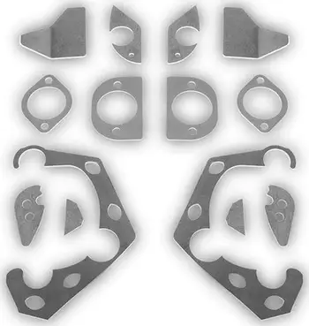 Set përforcues shasie BMW 3 E36, pllaka çeliku, për saldim