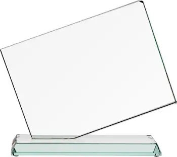 Trofe xhami Glass Trophy G036, dekorativ, transparent