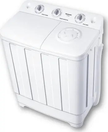 Lavatriçe rotorike Ravanson XPB-800, 7.5kg, me tharëse rrotulluese, e bardhë